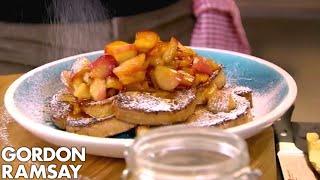 Gordon Ramsays Cinnamon Eggy Bread with Quick Stewed Apples