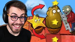 The Improved Starfruit DESTROYS Roof Zombies Plants vs Zombies Plus