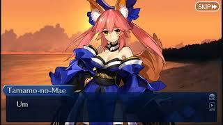 FateGrand Order Tamamo references to Hakuno