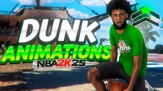 Best Dunk Animations in NBA 2K25 UNBLOCKABLE