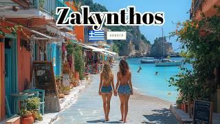 Zakynthos Greece  Too Beautiful to Be Real  4K 60fps HDR Walking Tour