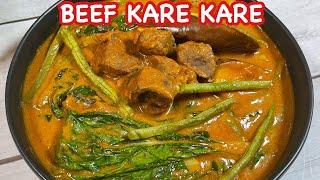 BEEF KAREKARE  Another way to make easy BEEF KARE KARE  Try this KARE KARE at mapapaunli rice ka