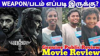 சத்யராஜ் Age-க்கு இப்படி  எதிர்பாக்கல  Weapon Public Review 