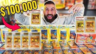 Expensive Pokemon Cards Collection $100000 OF CHARIZARD My Most RARE Valuable 1st Edition Cards