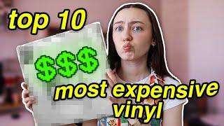 TOP 10 MOST EXPENSIVE VINYL IN MY COLLECTION 2024