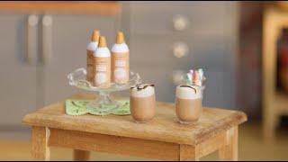 Tiny Frozen Caramel Mocha Latte with Salted Caramel Cold Foam  Tiny Kitchen