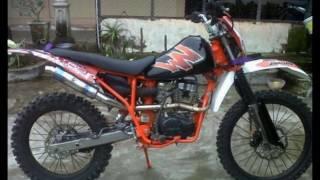 Video Motor Honda mega pro modifikasi trail TS