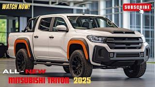 Unleash the Beast 2025 Mitsubishi Triton Pick Up - Power Precision Perfection