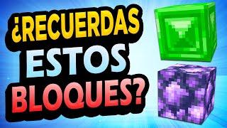 Los Bloques Que CASI Meten a Minecraft - Texturas Antiguas