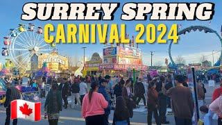  Surrey Guildford Town Centre Spring Carnival 2024  Surrey BC Canada  Vancouver Vlog