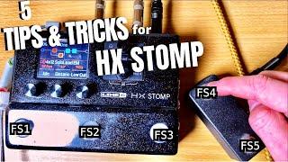 5 General TipsTricks for Line 6 HX Stomp for ANY genre