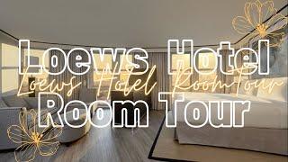 Loews Hotel south beach + room tour