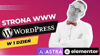 STRONA NA WORDPRESS Krok Po Kroku 2022. Tworzenie Stron www. Poradnik tutorial Kurs Wordpress