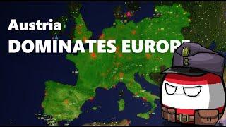 DESTROYING EUROPE as AUSTRIA  Rise of Nations