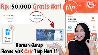 Terbaru Cara Mendapatkan Uang Rp. 50.000 dari Aplikasi FLIP  Flip Penghasil Uang 2022