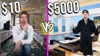 $10 VS $5000 HOTELS *Budget Challenge*