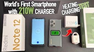 The World’s First Smartphone With 210W CHARGING Redmi Note 12 Discovery Edition 210W CHARGING TEST