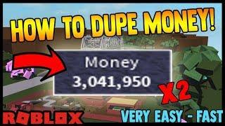 HOW TO DUPE MONEY in LUMBER TYCOON 2 Roblox