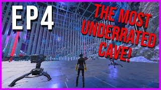 Claiming the MOST UNDERRATED CAVE in ARK  Solo Ark INX PVP