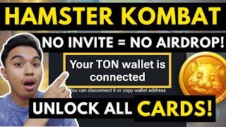 HAMSTER KOMBAT NO INVITE = NO AIRDROP? BEST CARDS TO UPGRADE IN HAMSTER KOMBAT? NEW UPDATE