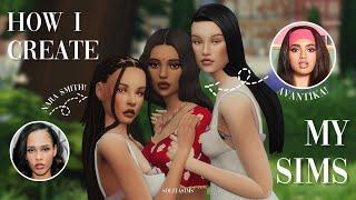 how I create my Sims + Sim dump  Sims 4 create-a-sim tutorial  solitasims