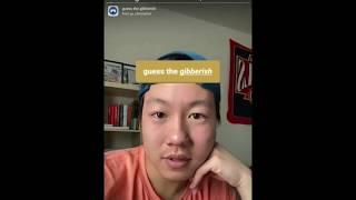 How to make a Guess the Gibberish style filter on Instagram on EffectsMaker.com in under 2 minutes