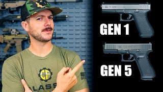 What Changed In Each Glock Generation?