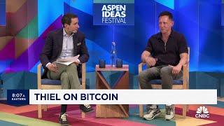 Peter Thiel still holds some bitcoin but isnt sure the price will rise dramatically