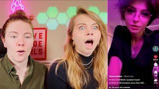 Reacting to NotEasyBeinWheezy Thirst Traps - Hailee And Kendra