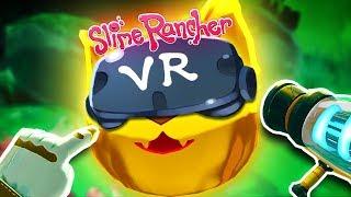 BEING HUNTED BY HUNTER SLIMES IN VR - Slime Rancher VR Playground New Update - HTC Vive Pro Gameplay