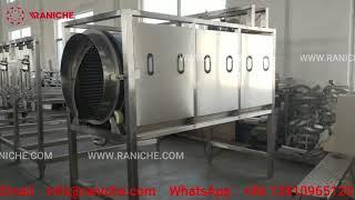 Poultry Slaughterhouse Chicken Carcass Dewatering Machine