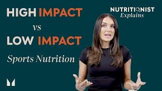 Nutrition For Sports  High Impact vs Low Impact  Myprotein