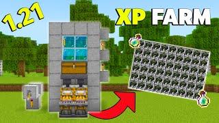 INFINITE FuelXP Farm in Minecraft Bedrock 1.21easy