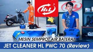 TEKNOLOGI MAKIN CANGGIH CUMA PAKE BATRE AJA  Review CORDELESS JET CLEANER PWC 70.