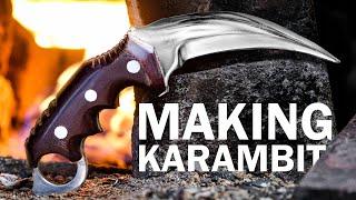 Creating A Chic Kerambit Knife From An Old Soviet Wrench