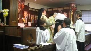 The Ordination of Joseph Gleason as an Orthodox Deacon