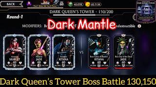 Dark Queen’s Non Fatal Tower Bosses Battle 130150 Fight+Reward  MK Mobile