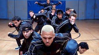 Chris Browns tragic Breakdancing accident  Battle of the Year  CLIP