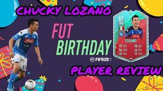 FIFA 20 CHUCKY LOZANO REVIEW FUT BIRTHDAY LOZANO PLAYER REVIEW FIFA 20 ULTIMATE TEAM