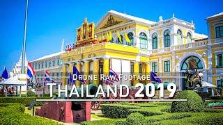 【4K】Drone RAW Footage  THAILAND 2019 .. Bangkok  Koh Samui  Koh Phangan Tao  UltraHD Video