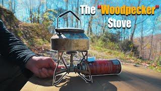 WEIRD - Modeled After a Woodpecker.... CAMPINGMOON XD-3 Butane Stove Review