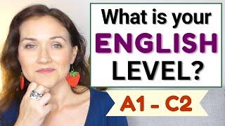 What is your English level?  Take this test