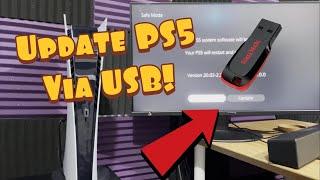 How to Update Your PS5 System Software Using A USB - Easy Method