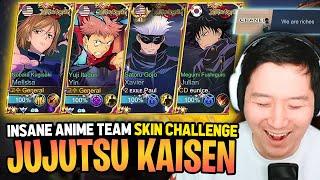 Wow Jujutsu Kaisen MCL Team Skin Challenge  Mobile Legends