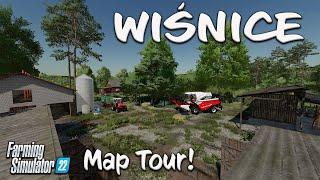 “WISNICE” FS22 MAP TOUR  NEW MOD MAP  Farming Simulator 22 Review PS5.