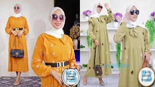 MIDI DRESS POMPOM TERBARU DAN TERLARIS 2022