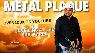 Unveiling The Amazing Silver Play Button At The Hub Karen  Youtube Creators Big Moment