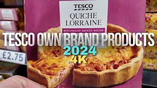 Tesco 2024 Own Brand Products Tour - Top Picks and Deals 4K