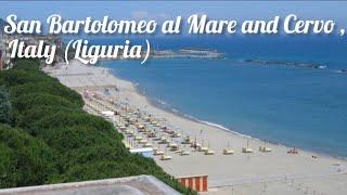 San Bartolomeo al Mare - la spiaggia ed il lungomare  Italy tour  Saki The Vloger #saki