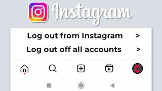 How to logout Instagram account how to remove Instagram multiple account